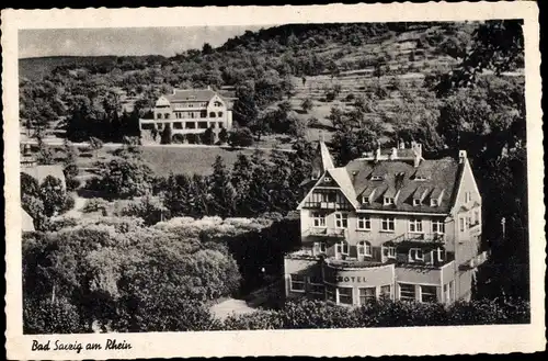 Ak Bad Salzig Boppard am Rhein, Hotel