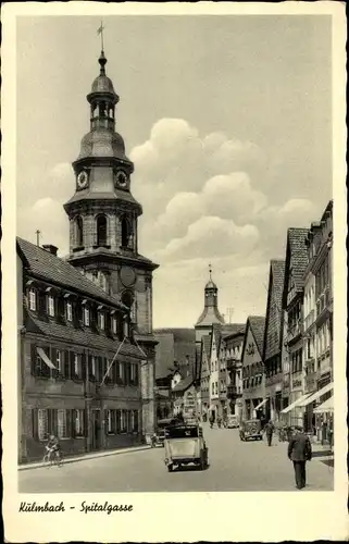 Ak Kulmbach in Oberfranken, Spitalgasse