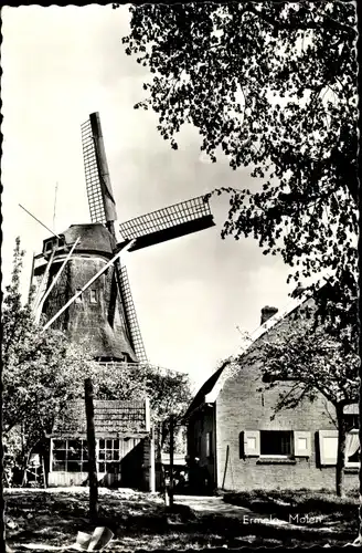 Ak Ermelo Gelderland, Windmühle