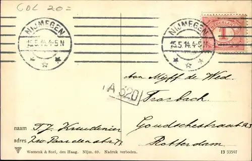 Ak Nijmegen Gelderland, Gierpont, Boote