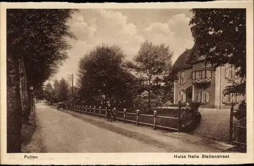 Ak Putten Gelderland, Haus Nelle, Stationstraat