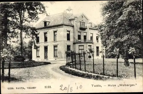 Ak Twello Voorst Gelderland, Haus Welbergen