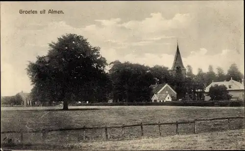 Ak Almen Gelderland, Teilansicht