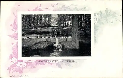 Passepartout Ak Oosterbeek Renkum Gelderland, Oorsprong Vijvers