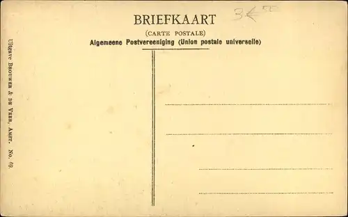 Ak Amsterdam Nordholland Niederlande, De Munttoren