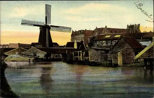 Ak Amsterdam Nordholland Niederlande, Mill