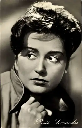 Ak Schauspielerin Rosita Fernandez, DEFA Film, Leute mit Flügeln
