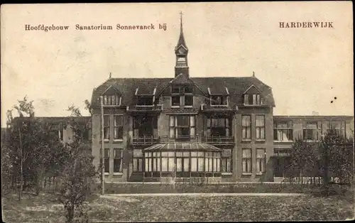 Ak Harderwijk Gelderland, Hauptgebäude Sanatorium Sonnevanck
