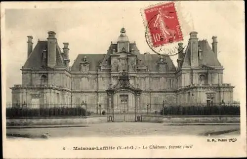 Ak Maisons Laffitte Yvelines, Schloss