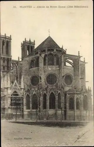 Ak Mantes la Jolie Yvelines, Notre Dame