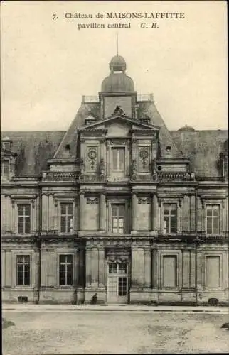 Postleitzahl Maisons Laffitte Yvelines, Schloss, Zentralpavillon