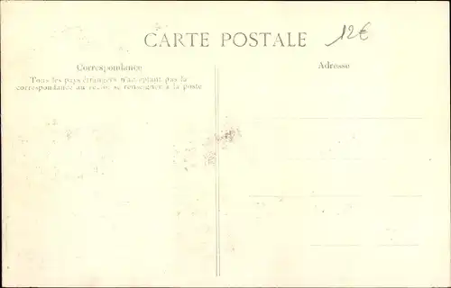 Postkarte Paris XII Reuilly, Quai de la Rapée, Die Seine-Überschwemmung von 1910