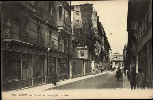 Ak Paris VII, Rue de Bourgogne