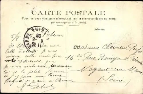 Ak Meulan und Yvelines, Ufer der Seine