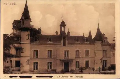 Ak Meulan und Yvelines, Das Chateau des Tourelles