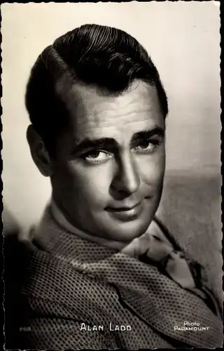 Ak Schauspieler Alan Ladd, Portrait, Paramount