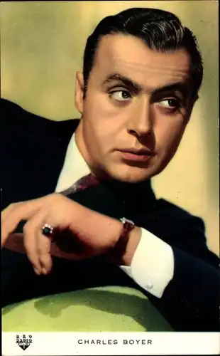 Ak Schauspieler Charles Boyer, Portrait, Armbanduhr