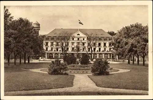 Ak Ostseebad Travemünde Lübeck, Neues Kurhaus