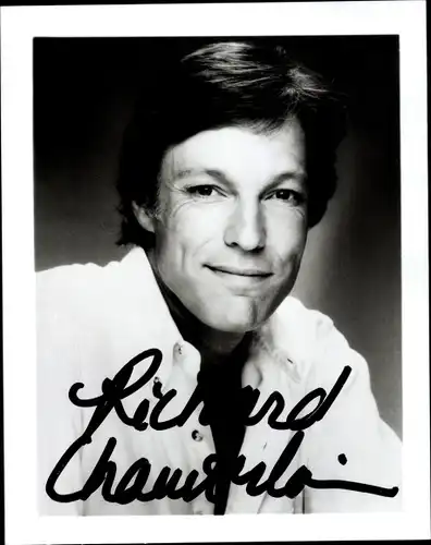 Ak Schauspieler Richard Chamberlain, Portrait, Autogramm