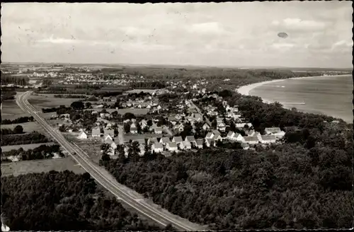 Ak Ostseebad Timmendorfer Strand, Fliegeraufnahme, Panorama