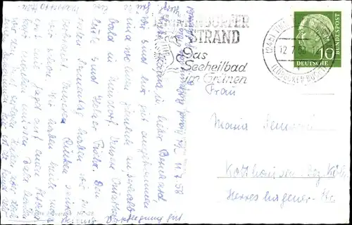 Ak Ostseebad Timmendorfer Strand, Strandkörbe, Meer