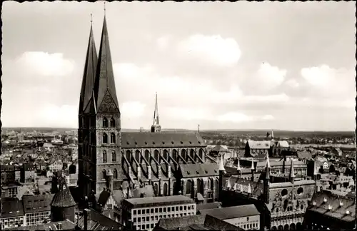 Ak Lübeck, St. Marienkirche