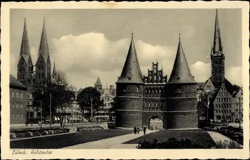 Ak Lübeck, Holstentor