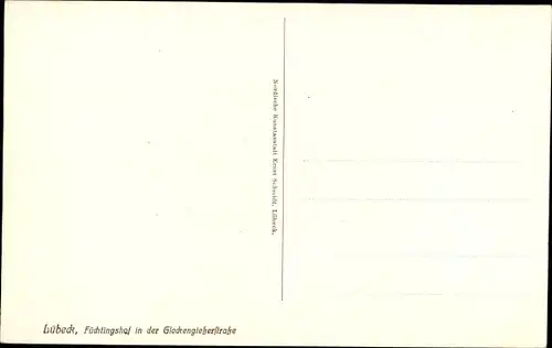 Ak Hansestadt Lübeck, Füchtingshof, Glockengießerstraße