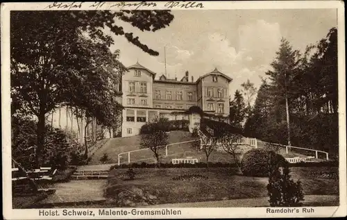 Ak Gremsmühlen Malente in Ostholstein, Ramdohr's Ruh