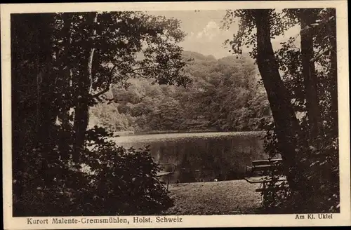 Ak Gremsmühlen Malente in Ostholstein, am kleinen Ukleisee