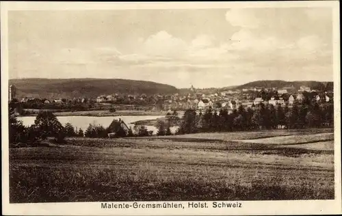 Ak Gremsmühlen Malente in Ostholstein, Totalansicht