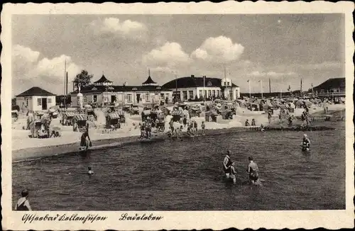 Ak Ostseebad Kellenhusen in Holstein, Strandleben, Strandkörbe, Badegäste