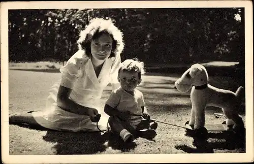 Ak Prinzessin Josephine Charlotte, Prinz Alexandre Emmanuel