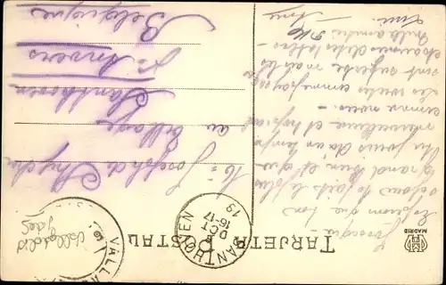 Ak Valladolid Castilla y León, Gesamtansicht