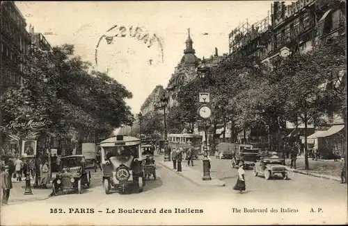 Pariser Börse Ak II, Boulevard des Italiens