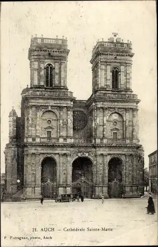 Ak Auch Gers, Kathedrale Sainte Marie