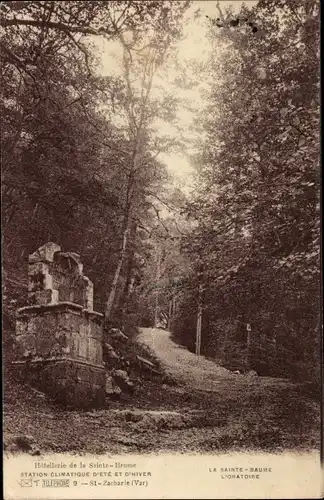 Ak La Sainte Baume Bouches du Rhône, Das Oratorium