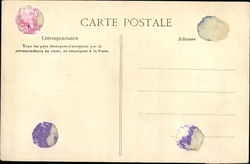 Postkarte Fraze Eure et Loir, Chateau, la Tour