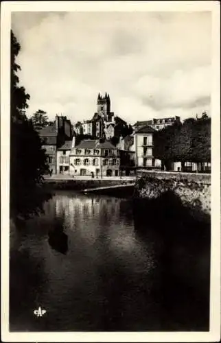 Ak Quimperlé Finistère, Oberstadt