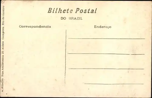 Ak Rio de Janeiro Brasilien, Avenida Rio Branco