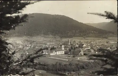 Foto Ak Alémont Allemont Moselle ? Gesamtansicht 1915, Kriegsschauplatz 1. WK