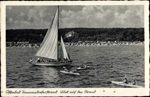 Ak Ostseebad Timmendorfer Strand, Segelboot, Strand