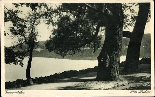 Ak Gremsmühlen Malente in Ostholstein, Dieksee, Ufer