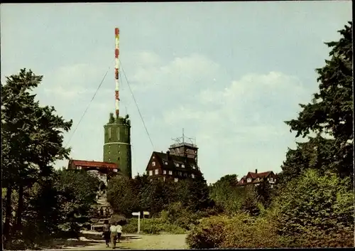 Ak Brotterode in Thüringen, Großer Inselsberg, Turm