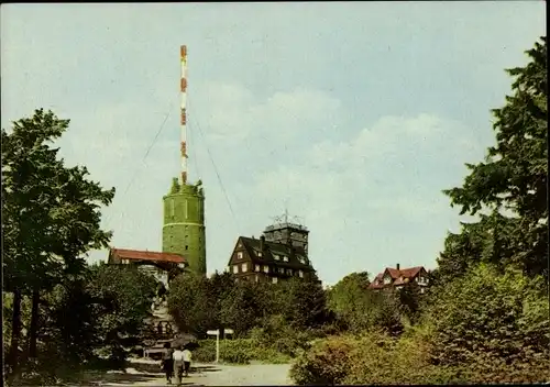 Ak Brotterode in Thüringen, Großer Inselsberg, Turm
