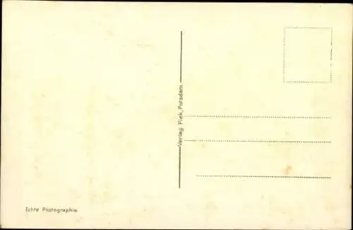 Ak Potsdam in Brandenburg, Historische Engelstreppe am Stadtschloss, Wachen