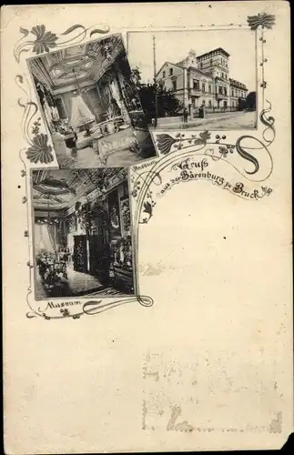 Ak Bruck an der Mur Steiermark ?, Bärenburg, Museum