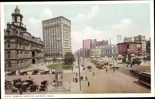 Ak Detroit Michigan USA, Campus Martius