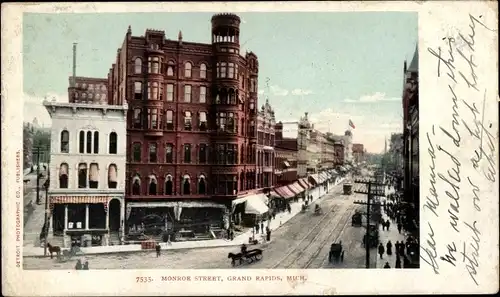 Ak Grand Rapids Michigan USA, Monroe Street