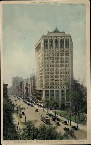 Ak Detroit Michigan USA, David Whitney Building